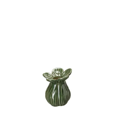 Vase Ingrid in green porcelain, size small – Wikholm Form