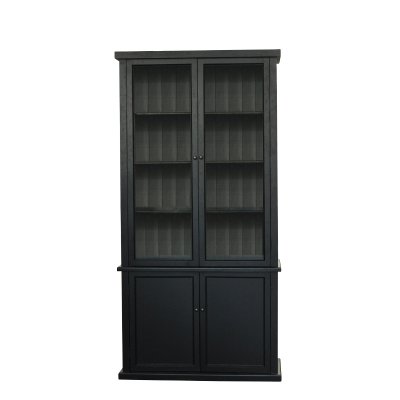 Vitrinskåp Colmar, Black - Artwood