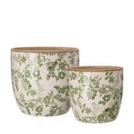 krukset-Ulla-vit-botten-med-grönt-blommönster-från-Wikholm-Form