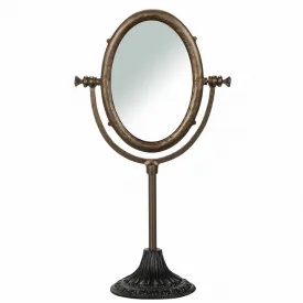 spegel-på-fot-svart-antikmässing