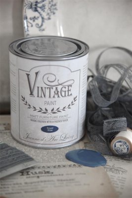 Chalk Paint Royal blue, 100 & 700 ml - Vintage Paint