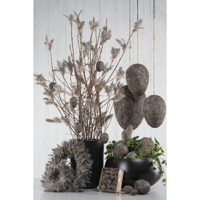 Fjäder blomma pärlhöns, 12-pack - A lot Decoration