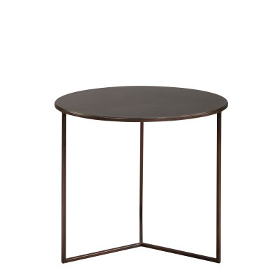 Soffbord Cedes Ø50 cm, Metal Bronze - Artwood