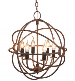 Taklampa Rome, Antique Rust small, Ø 45 cm - Artwood
