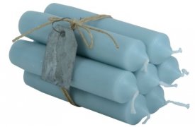 Candle bedeljus, light blue - Ib Laursen