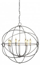 Taklampa Rome Natural, Ø 80 cm - Artwood