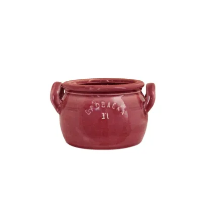 Brobacka-pot-low-burgundy-1-liter-from-strömshaga