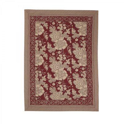 Tea towel Sonia, 50x70 cm, red - Fondaco
