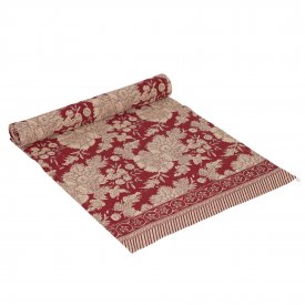 Bordslöpare Sonia Röd 40x145 cm – Fondaco