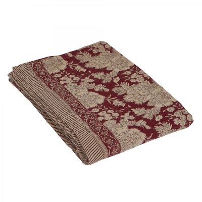 Tablecloth Sonia, 145x300 cm, red - Fondaco