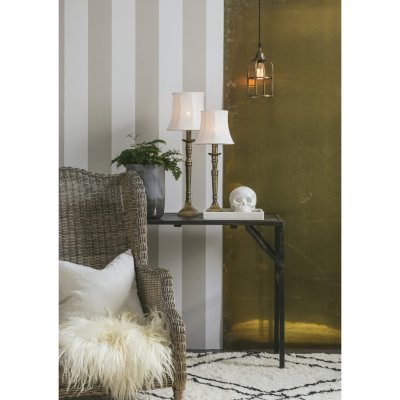 Lampfot Salong, H53 cm, Antikmässing - Pr Home