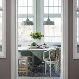 taklampa-wells-grön