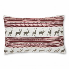 pillow-case-in-red-and-offwhite-with-a-christmas-spirit