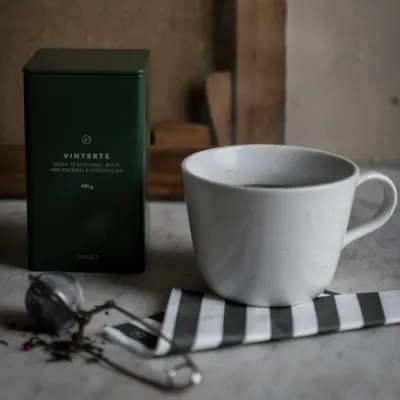 Christmas Tea in tin, Dark red & Gold - ERNST