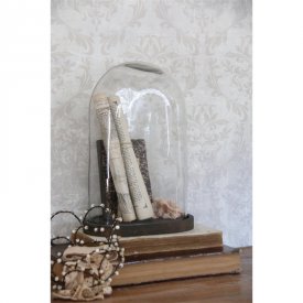 Wallpaper, Medallion, cream - Vintage Paint