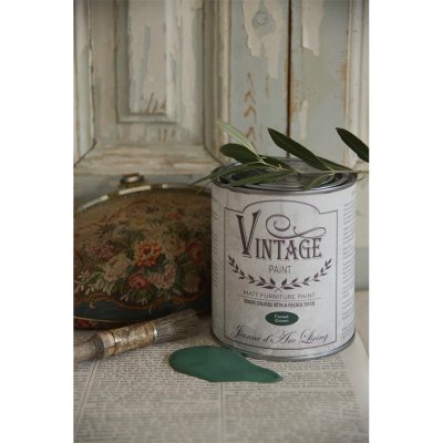 Chalk Paint Forest green, 100 & 700 ml - Vintage Paint