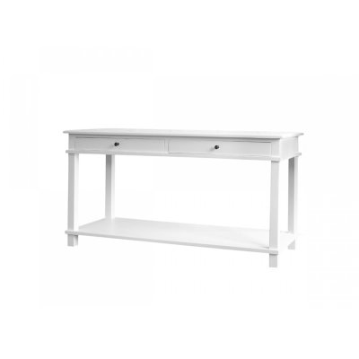 Konsollbord, L158 cm, vit - Chic Antique