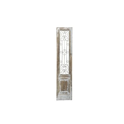 Dörr med Järndekor, H198 cm, Antik creme, 2-pack - Chic Antique