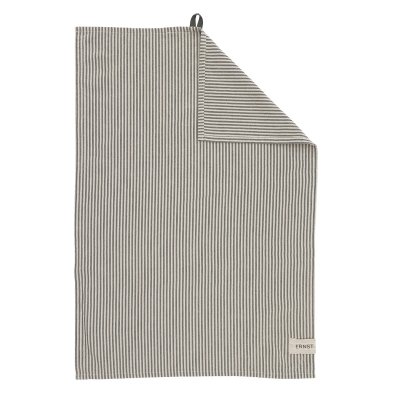 Smalrandig kökshandduk i grönt och beige från Ernst.