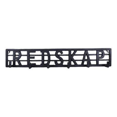 Hook Strip "Redskap", black - Strömshaga
