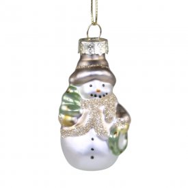 julgranskula-snögubbe