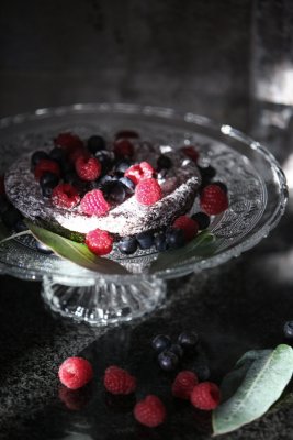 Siri Cake plate, Ø14.8 cm, clear - Miljögården