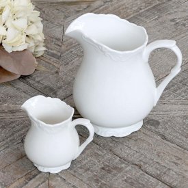 Provence-romantic-white-porcelain-jug