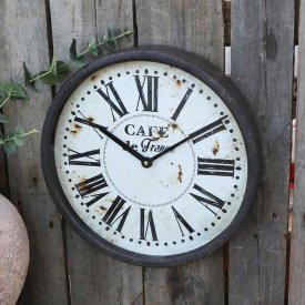 antique-black-wall-clock-with-roman-numerals