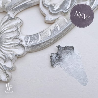 Vintage wax, Silver, 35 gram - Vintage Paint