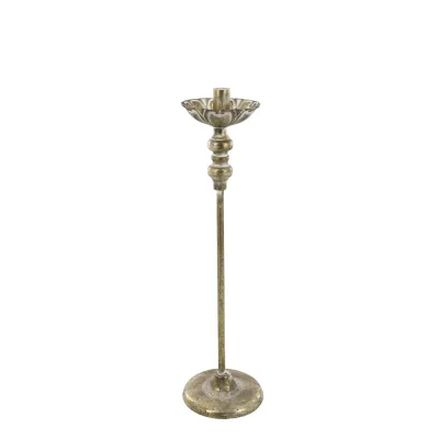 candlestick-antique-brass-large