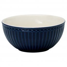 Cereal bowl Alice dark blue - GreenGate