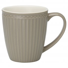Mugg Alice warm grey - GreenGate