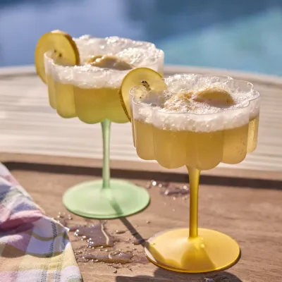Cocktail & dessert glass, Pink - Affari