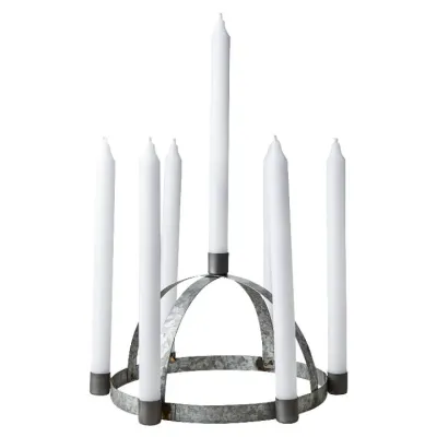 Lucia Crown, Candlestick, Ø30 cm, zinc - Affari