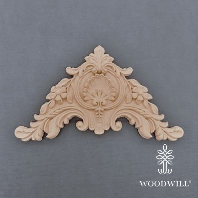 Wooden ornament Origo Decor flexible 17x11 cm, wood - Vintage Paint