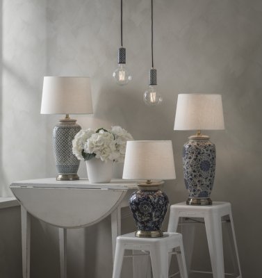 Li Jing Table lamp, dark blue - PR Home
