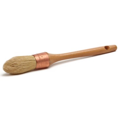 Round brush, Ø16.5 mm, mixed brush - Penselgrossisten