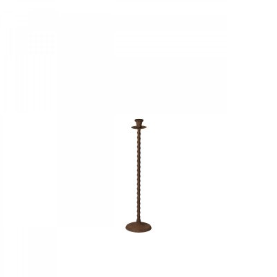 idun-candlestick-small-rust-brown-from-wikholm-form