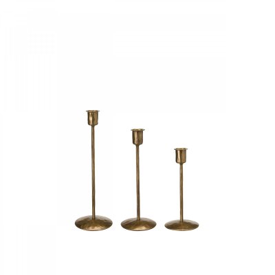 Ljusstake Joytis, Antik Guld, tre storlekar - Wikholm Form