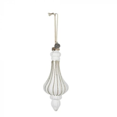 Christmas Ornament Norille, H16 cm, White - Lene Bjerre