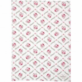 gry-tea-towel-with-flower-pattern-in-squares