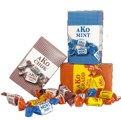 Candy "Ako mint", 70 gr - Sockerbageriet