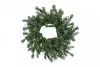 Artificial fir wreath with LED lighting Ø40 cm - A Lot Decoration