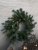 Pre-lit Christmas wreath 1005133 from A Lot Decoration with realistic faux pine branches and warm white LED lights