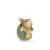 Bunny in green egg from A Lot Decoration, small Easter decoration in poly