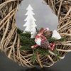 Christmas tree for decoration, white, two sizes - A lot Decoration