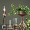 Candle lantern Empire, 2-set, golden brown - A lot decoration