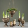 Candle lantern Empire, 2-set, golden brown - A lot decoration