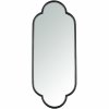 Mirror Trefoil, L111 cm, black - A lot decoration