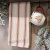 Kitchen Towel Aix Christmas Stripes Linen and Red - Chic Antique